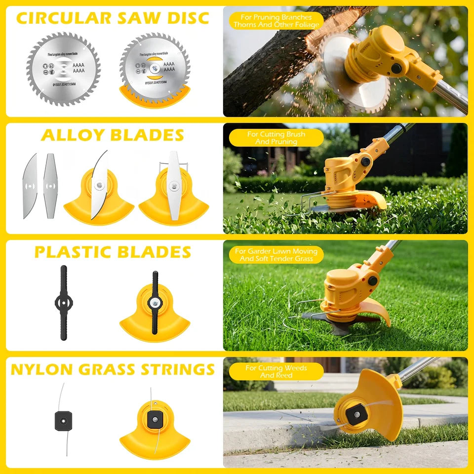 5-in-1 Cordless Weed Trimmer