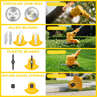 5-in-1 Cordless Weed Trimmer